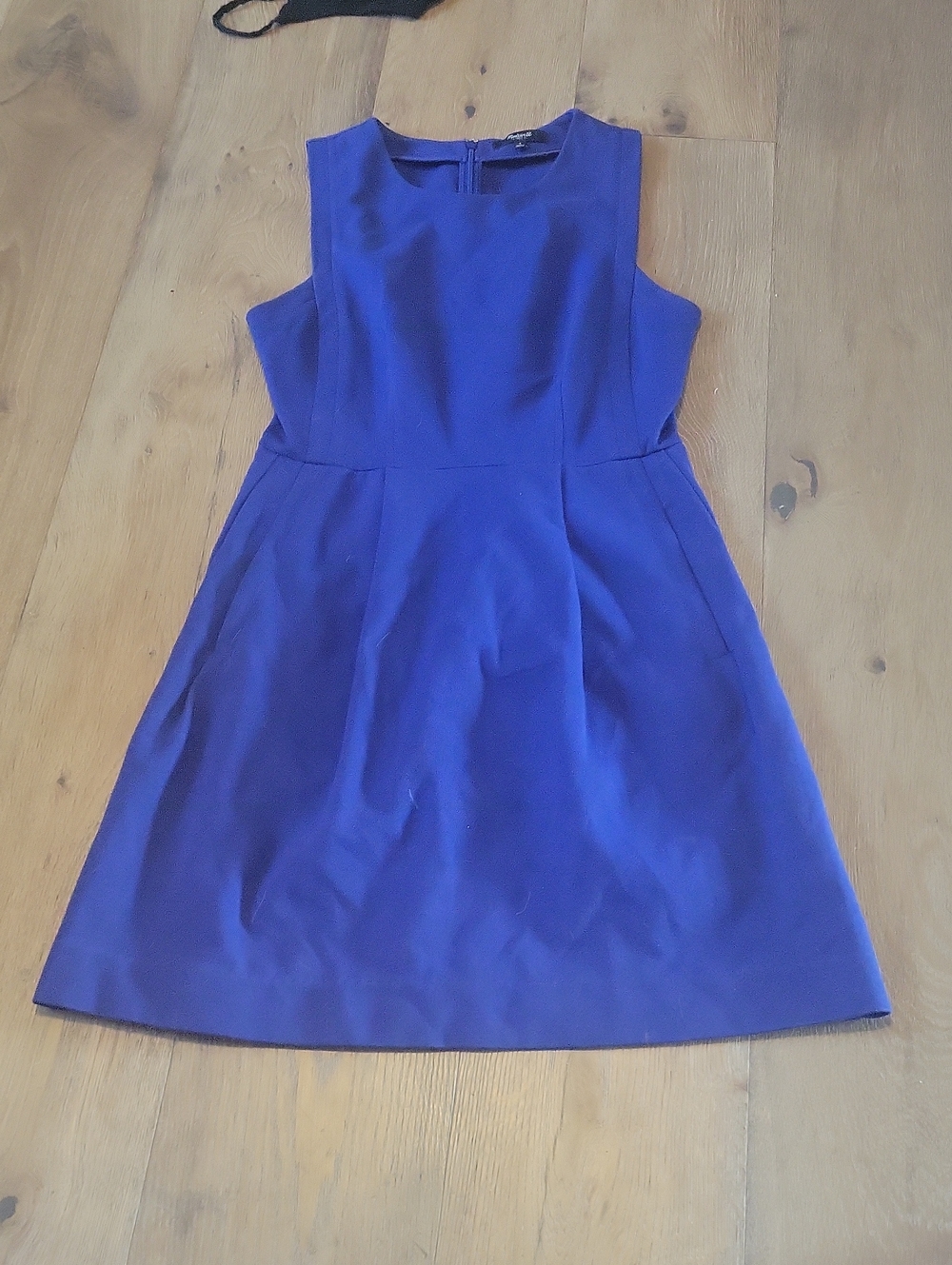 Madewell Sleeveless Cobalt A-Line Dress Size 4